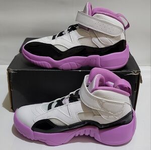 Air Jordan Jumpman Two Trey (PS)‎ White/Grape Size 12C